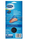 Dr. Scholl's Ultrasoft Leather Insoles with Foot Feet Massaging Gel for Dress Shoes Men Size 8-14