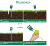 Dr. Meter S10 Moisture Hydrometer Soil Survey Water Sensor Meter Monitor