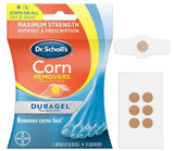 Dr. Scholl's 6-PC Corn Calluse Remover with Salicylic Acid Duragel Technology