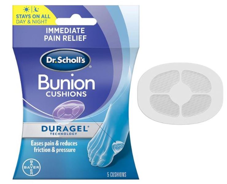 Dr. Scholl's Bunion Cushion with Duragel Protection Pain Relief Support