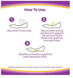 Dr. Scholl's Hidden Arch Supports for Flats with Soft Gel One Size