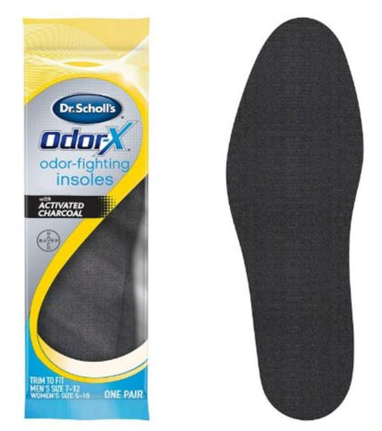Dr. Scholl’s Odor-X Odor-Fighting Insoles Protection Sweat Absorption