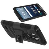 EC Armor Case for LG G Stylo G4 Stylus Kickstand Locking Belt Swivel Clip