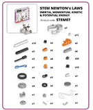 Engino Discovering Stem Newton's Laws Inertia Momentum Kinetic Potential Energy Construction Kit