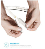 Equinox 100-PC Derby Professional Straight Edge Barber Razor Shaver Blade