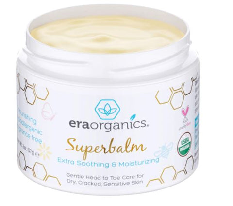 Era Organics Superbalm Healing Ointment Balm Moisturizer Cream for Sensitive Skin Eczema, Cradle Cap, Rashes, Hives 57 Gram
