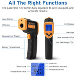 Etekcity 749 Digital Lasergrip No Touch Non Contact IR Infrared Gun Thermometer Reading Temperature