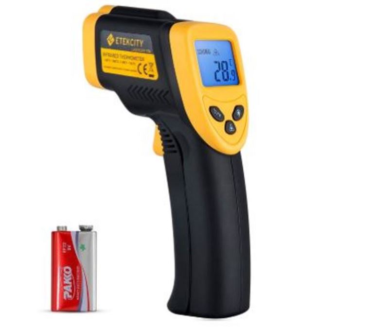 Etekcity 774 Digital Lasergrip No Touch Non Contact IR Infrared Gun Thermometer Reading Temperature