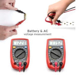 Etekcity MSR-R500 Digital Multimeter Amp Volt Ohm Battery AC Voltage Tester Meter Measurement with Diode Continuity Anti-Burn Dual Fuse