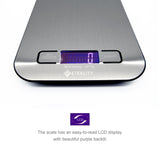 Etekcity 11lb/5kg Digital Stainless Kitchen Food Weighing Scale