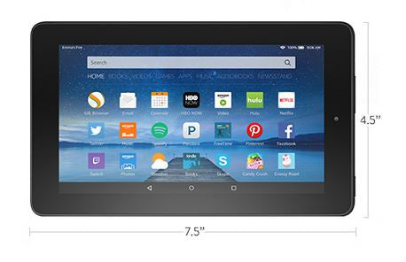 AMAZON Kindle FIRE 7 Wi-Fi 8GB Fire OS 5 2015 edition