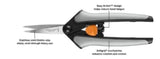 Fiskars 99216935JS Softouch Pruner Micro-Tip Pruning Snip Scissors