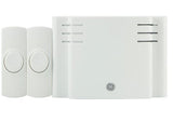 GE 19297 Battery-Operated Wireless Doorbell Door Chime Cordless Bell