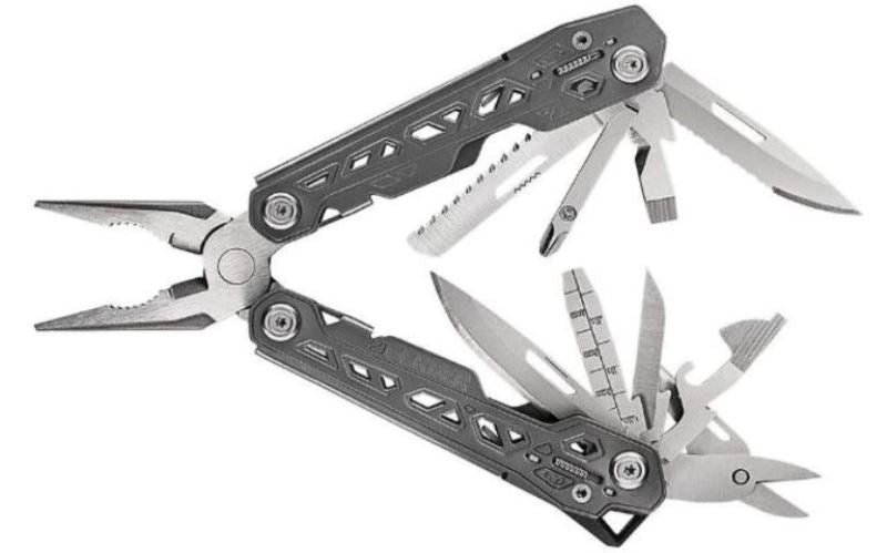 Gerber Truss Pocket Knife Pliers Stainless Steel Multi-Tool with Sheath