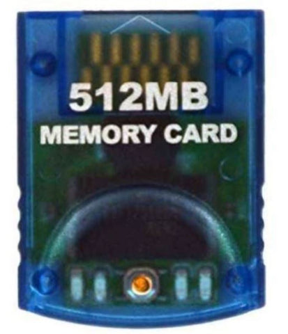HDE 512 MB Memory Card for Nintendo GameCube Wii Game Console