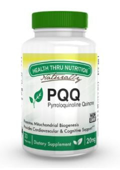 PQQ 20mg (Pyrroloquinoline Quinone) 30 vegecaps