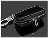 Honda Black Leather Car Key Chain Coin Holder Keychain Wallet Bag