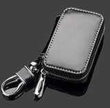 Honda Black Leather Car Key Chain Coin Holder Keychain Wallet Bag