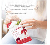 HumanN SuperBeets Heart Chews Helps Support Healthy Blood Flow Circulation, Blood Pressure, Energy 60-Count