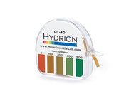 Hydrion QT-40 0-500 PPM Paper Range Quaternary Sanitizer Test Tape Quat Color Chart