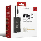 IK Multimedia iRig 2 Guitar Interface Adaptor for iPhone iPad Mac Android