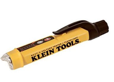 Klein Tools NCVT-3 Non-Contact Voltage Tester Waterproof with Flashlight