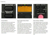 Korg TM50 Instrument Tuner Tempo Pitch Metronome Black