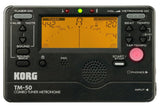 Korg TM50 Instrument Tuner Tempo Pitch Metronome Black