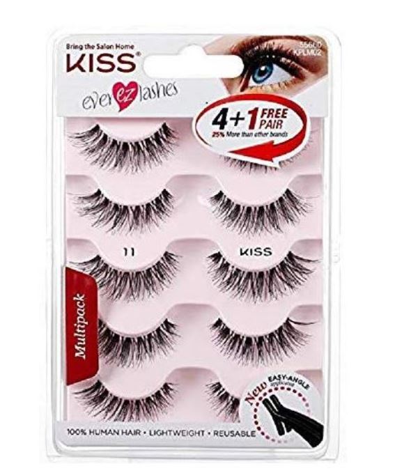 Kiss No. 05 Ever EZ Eye Lashes Reusable 10 Count