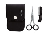 Kovira 1-PC 4.5-Inch Beard Mustache Facial Face Hair Trimming Grooming Cutting Scissor Shears