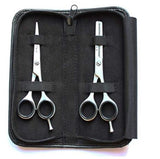 Kovira 2-PC 6.5 Inch Barber Hair Shears Cutting Trimming Styling Scissors