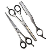 Kovira 3-PC 6.5 Inch Barber Hair Shears Cutting Trimming Styling Scissors