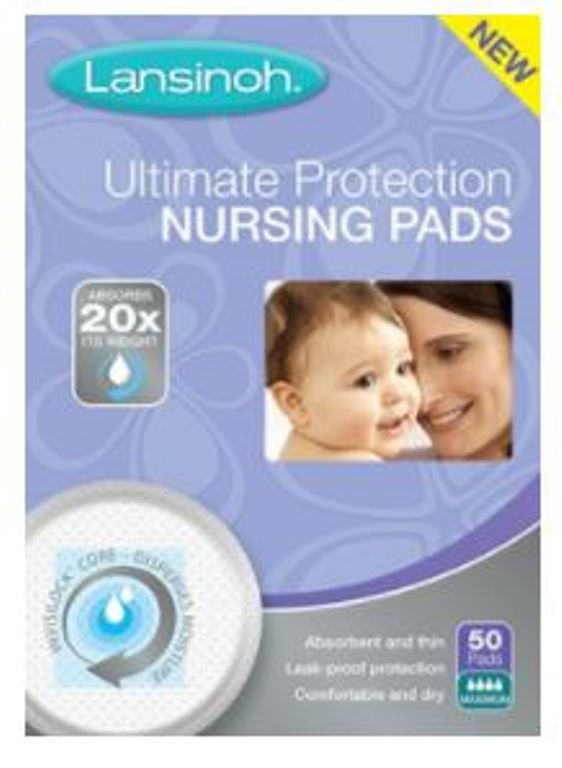Lansinoh 50-PC Disposable Nursing Mother Breast Pads