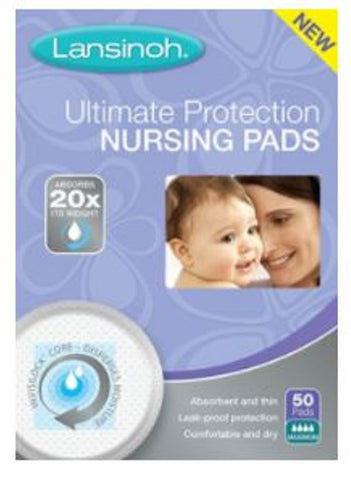 Lansinoh 50-PC Disposable Nursing Mother Breast Pads