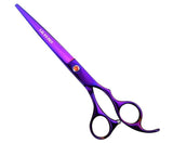 Lilys Pet 4-PC 7-Inch Pet Dog Cat Trimmer Cutter Cutting Trimming Grooming Coated Titanium Scissors Purple