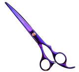 Lilys Pet 4-PC 7-Inch Pet Dog Cat Trimmer Cutter Cutting Trimming Grooming Coated Titanium Scissors Purple