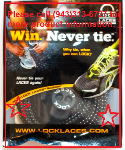 Lock Laces Elastic Shoelace and Fastening System