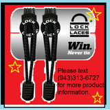 Lock Laces Elastic Shoelace and Fastening System