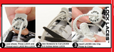 Lock Laces Elastic Shoelace and Fastening System