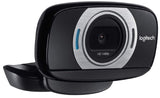 Logitech C615 HD Webcam Video Recording 360-Degree Swivel Camera