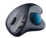 Logitech M570 Wireless Bluetooth Trackball Mouse with Unifying Receiver