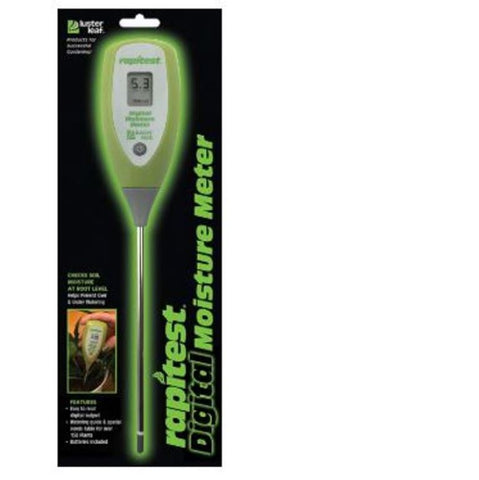 Luster Leaf 1825 Rapitest Digital Soil pH Moisture Meter Level Tester Testing Test Kit