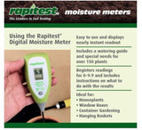 Luster Leaf 1825 Rapitest Digital Soil pH Moisture Meter Level Tester Testing Test Kit