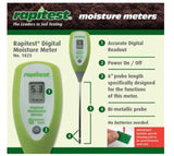 Luster Leaf 1825 Rapitest Digital Soil pH Moisture Meter Level Tester Testing Test Kit