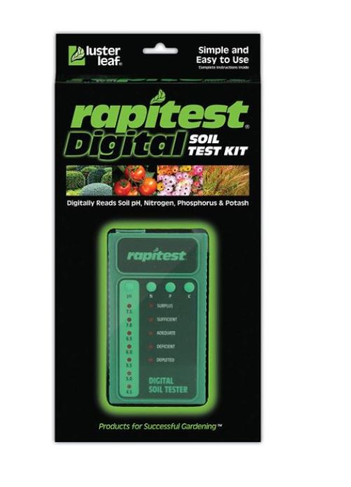 Luster Leaf 1605 Rapitest Digital Soil Tester Kit pH N P K