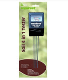 Luster Leaf 1818 Rapitest Mini 4-in-1 Fertility pH Soil Moisure Tester