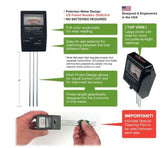 Luster Leaf 1818 Rapitest Mini 4-in-1 Fertility pH Soil Moisure Tester