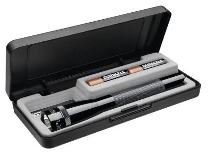 Maglite SP-P017 LED Mini Pro Plus 2-Cell AA Flashlight Presentation Box Black