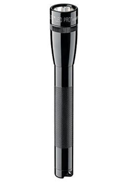 Maglite SP1P01H Mini PRO LED 2-Cell AA Flashlight with Holster Black
