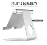 MoKo Multi-Angle Tablet Cradle Holder Aluminum iPad Stand iPad Android